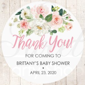 Baby Shower Favor Stickers Set of 25