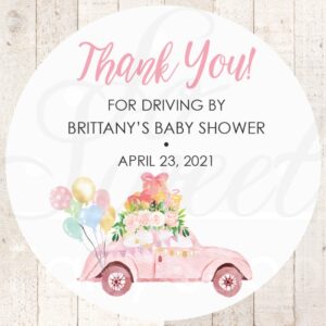 Baby Shower Favor Sticker Labels Set of 24