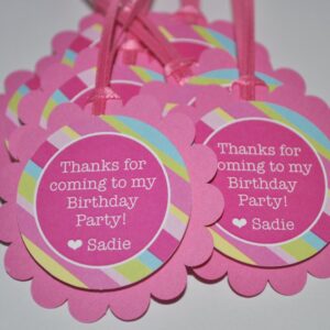 1st-birthday-favor-sticker-labels-thank-you-stickers-birthday-favors-girls-1st-birthday-pink-blue-green-stripe-set-of-24