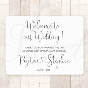 Welcome Guest Stickers Set
