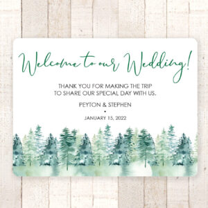 Wedding Guest Thank You Stickers Set of 12