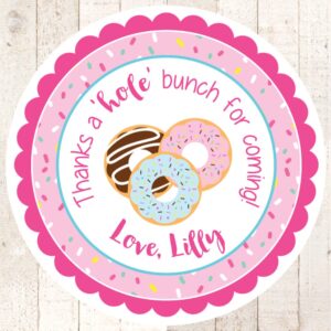 Birthday Party Favor Stickers Set of 24