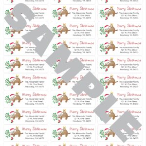 Christmas Address Labels Set