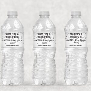 New Year's Beverage Labels - Set of 11