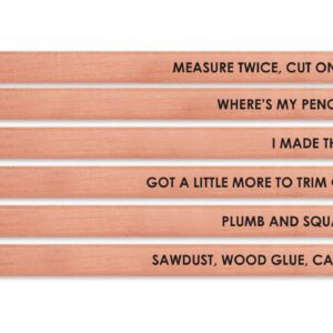 Woodworker Pencil Set