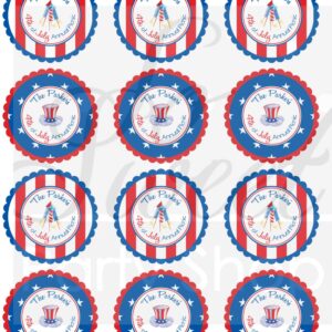 Independence Day Sticker Set