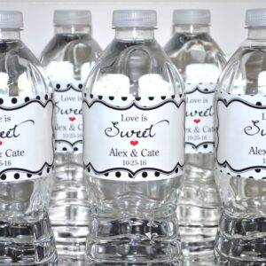 Water Bottle Decorative Labels Set of 10