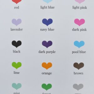 Wedding Favor Stickers Set of 24