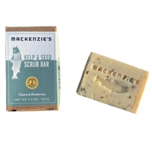 Seaweed and Seed Scrub Bar