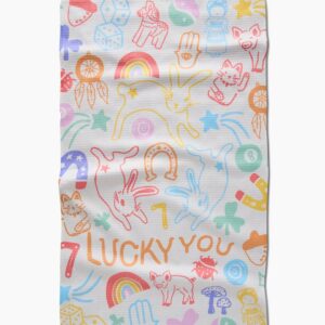 patterned kitchen cloth