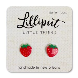fruit stud earrings