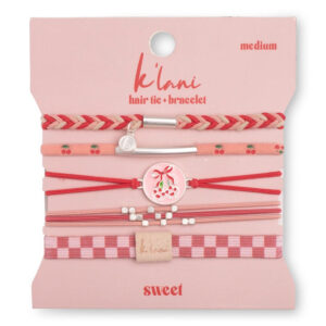 Colorful Hair Tie Bracelet Set