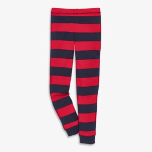 Kids organic pj pant in bold stripe
