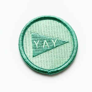 Excitement Embroidered Patch